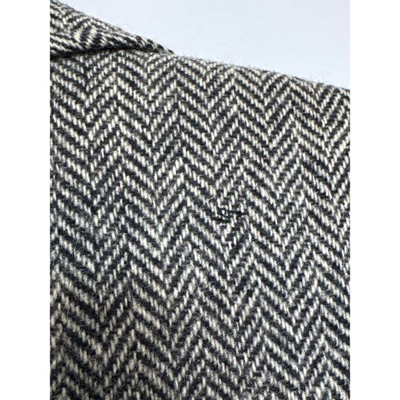 Harris Tweed Herringbone Wool Blazer 1980s–1990s Cavalier S.H. Franklin Medium - Picture 13 of 13